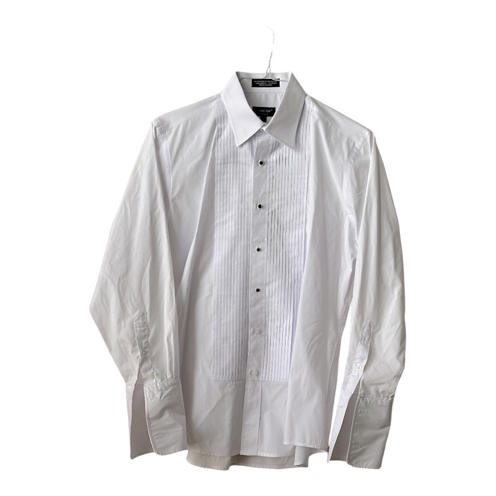 MILANI White Formal Button down Shirt
